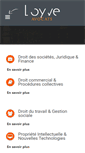 Mobile Screenshot of loyve-avocats.com
